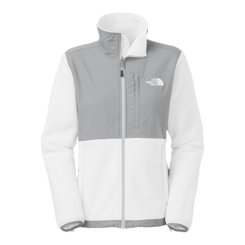 The North Face Women’s Denali Jacket White/Gray Size XS